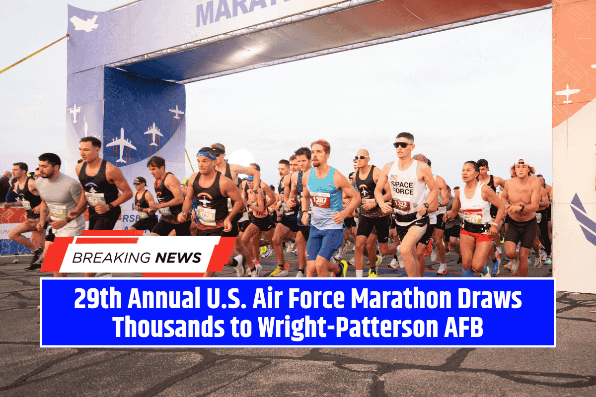 29th Annual U.S. Air Force Marathon Draws Thousands to Wright-Patterson AFB