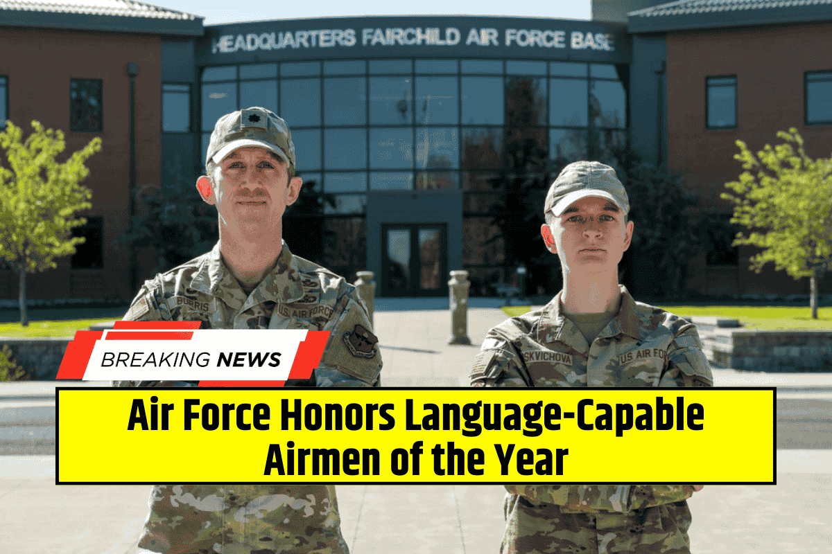 Air Force Honors Language-Capable Airmen of the Year