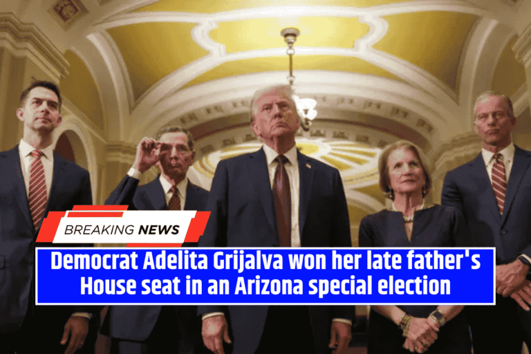 Democrat Adelita Grijalva won her late father's House seat in an Arizona special election