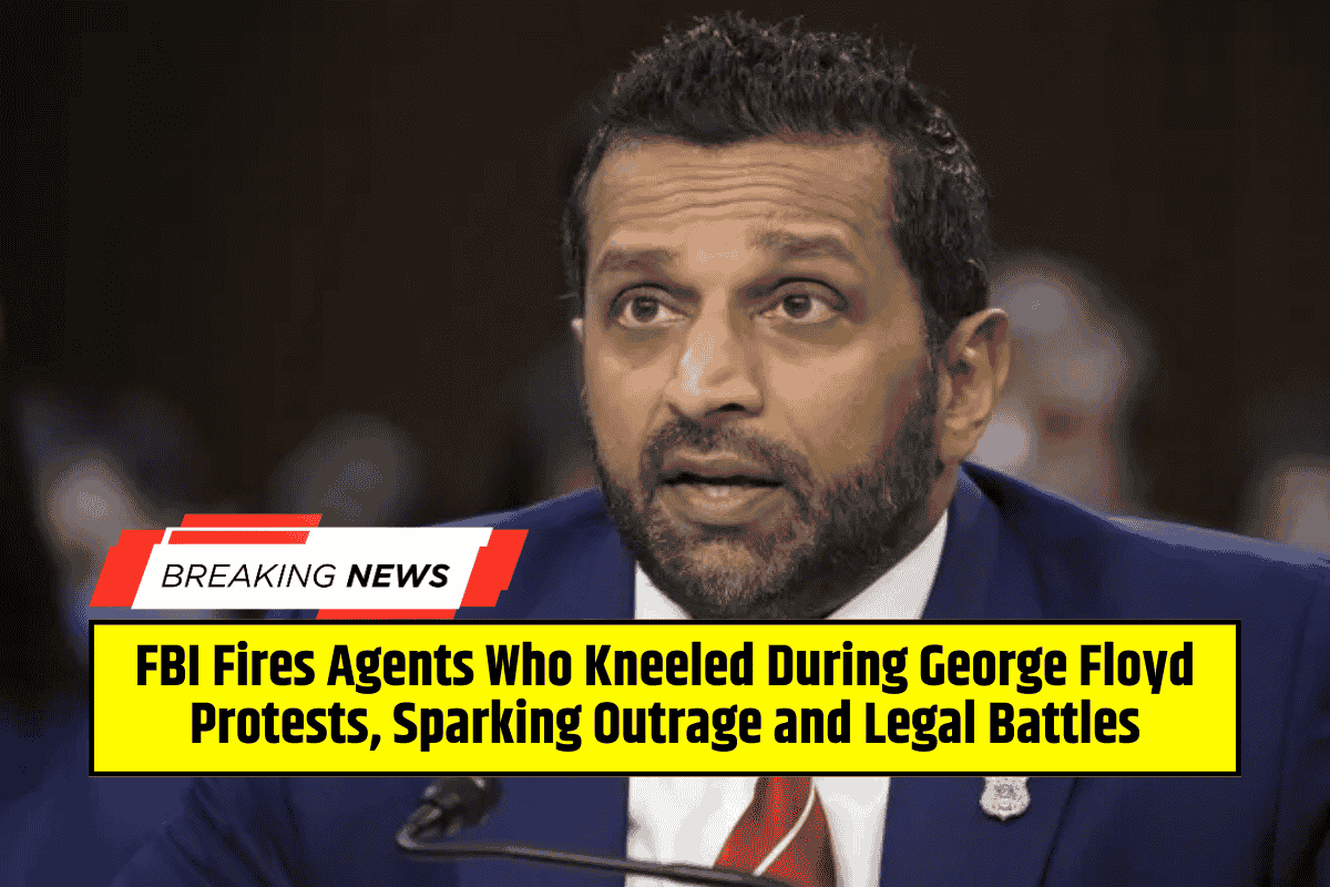 FBI Fires Agents Who Kneeled During George Floyd Protests, Sparking Outrage and Legal Battles