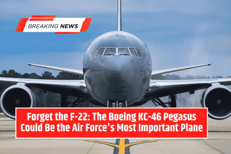 Forget the F-22: The Boeing KC-46 Pegasus Could Be the Air Force's Most Important Plane