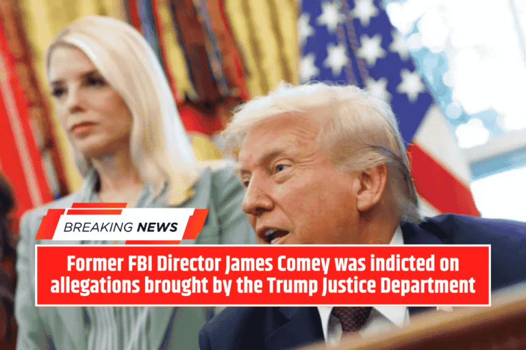 Former FBI Director James Comey was indicted on allegations brought by the Trump Justice Department