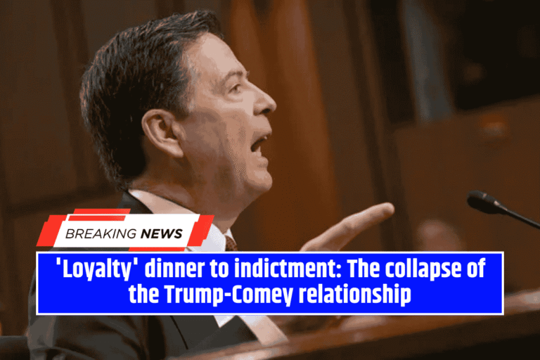'Loyalty' dinner to indictment: The collapse of the Trump-Comey relationship