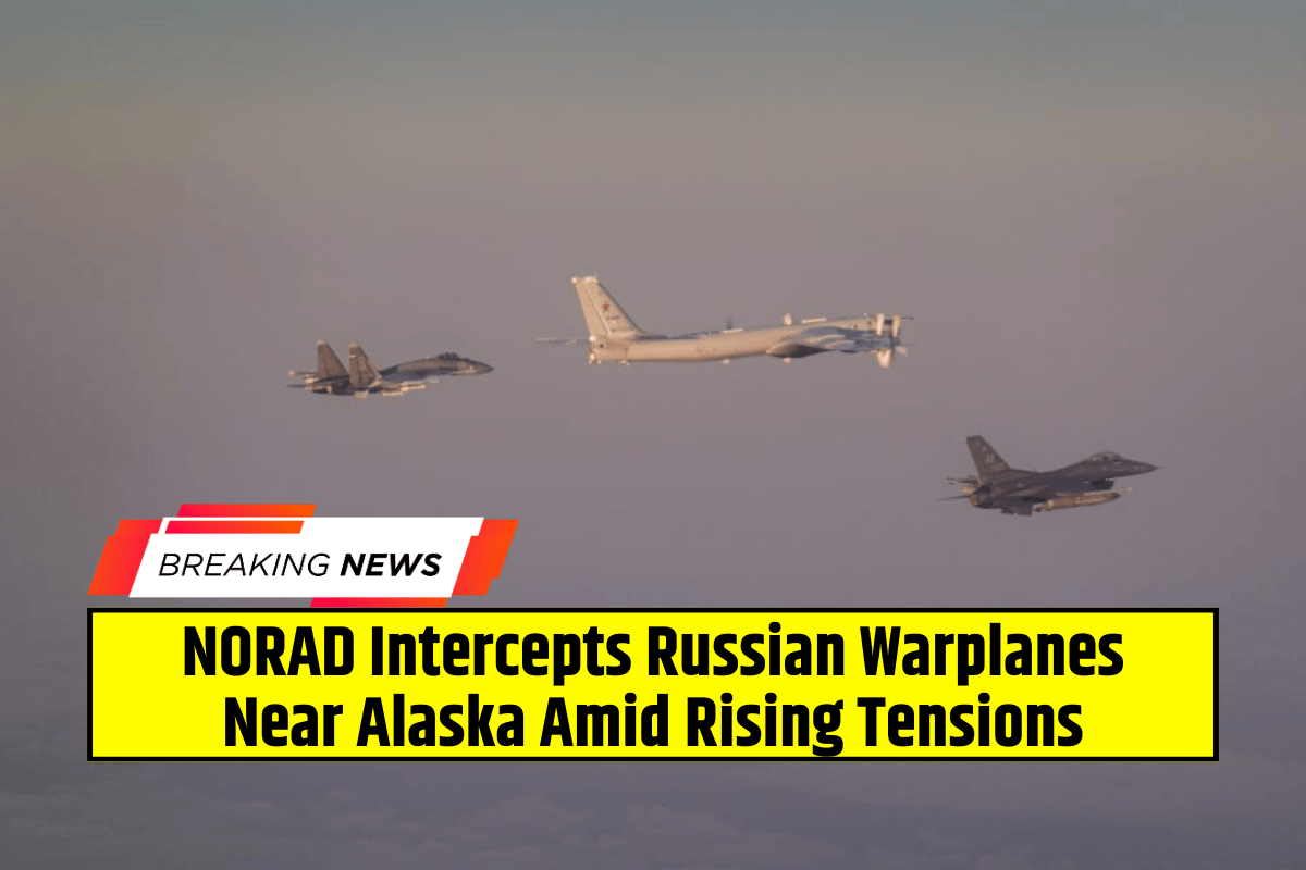 NORAD Intercepts Russian Warplanes Near Alaska Amid Rising Tensions