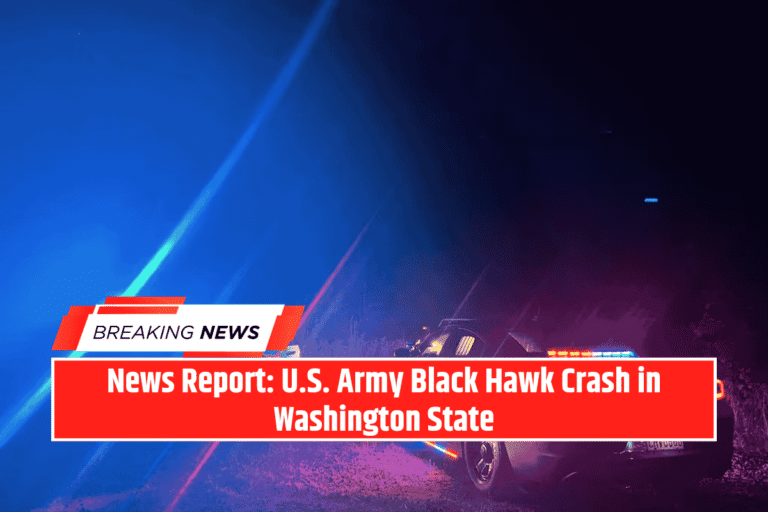 News Report: U.S. Army Black Hawk Crash in Washington State