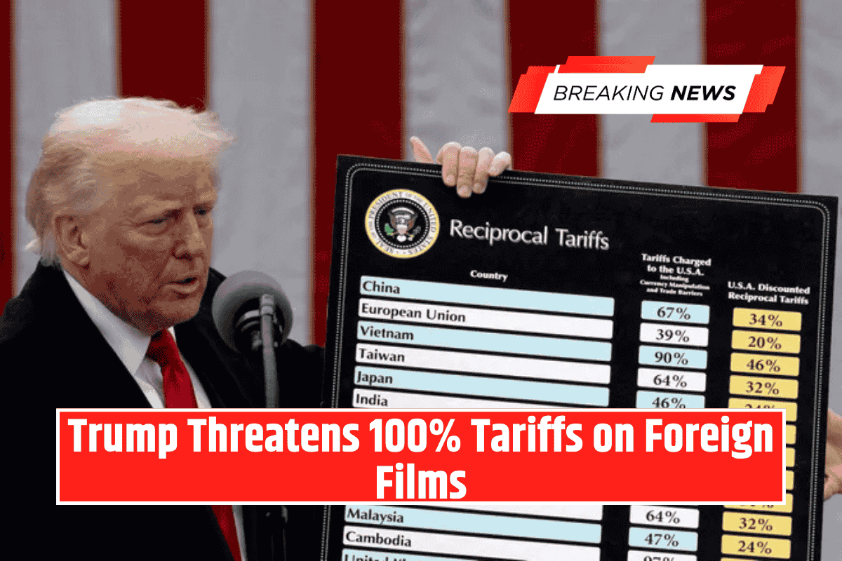 Trump Threatens 100% Tariffs on Foreign Films