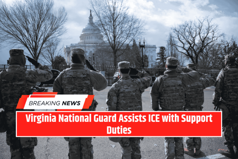 Virginia National Guard Assists ICE with Support Duties
