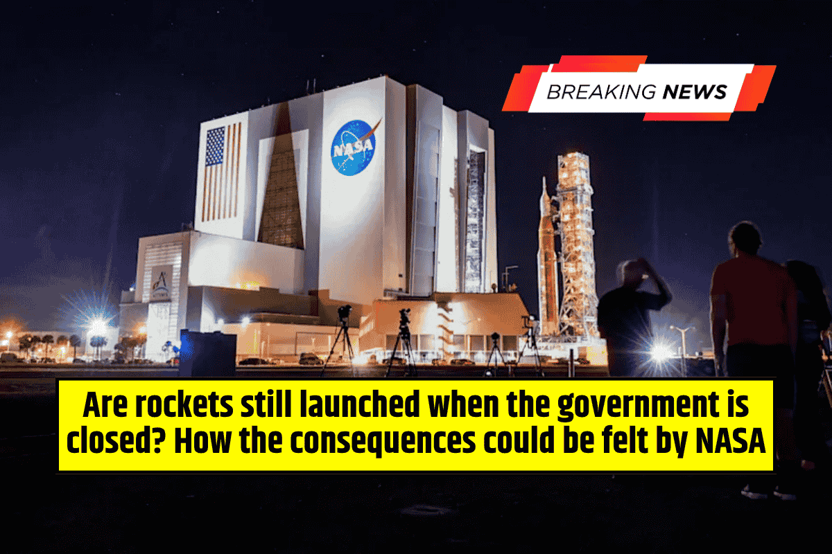 Are rockets still launched when the government is closed? How the consequences could be felt by NASA
