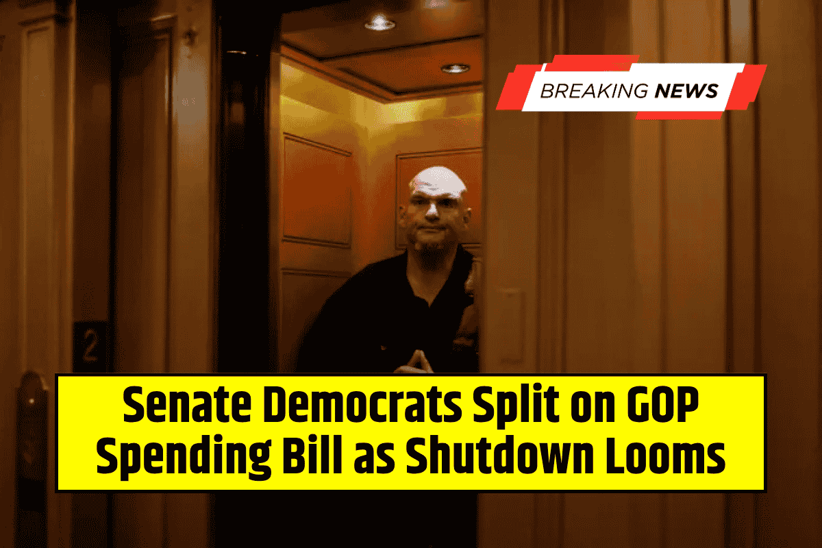 Senate Democrats Split on GOP Spending Bill as Shutdown Looms