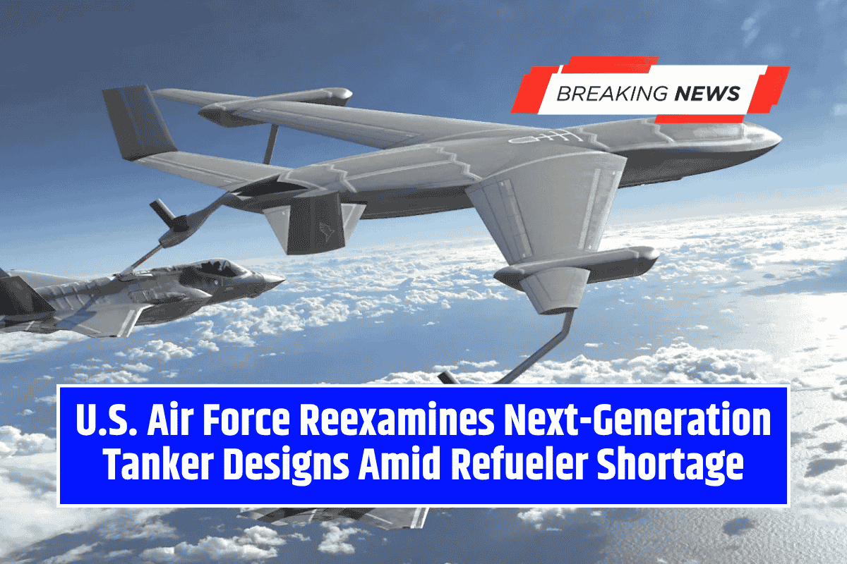 U.S. Air Force Reexamines Next-Generation Tanker Designs Amid Refueler Shortage
