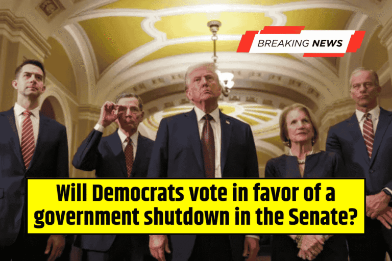 Will Democrats vote in favor of a government shutdown in the Senate?
