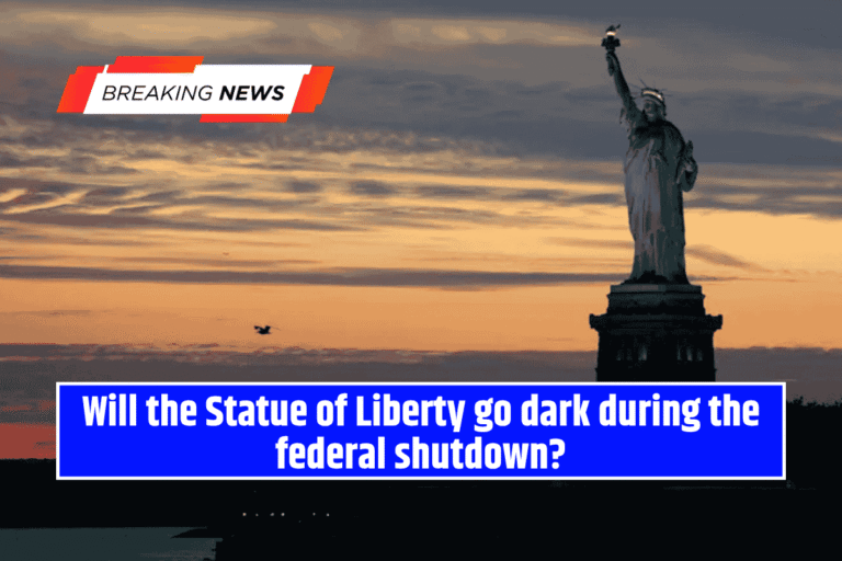 Will the Statue of Liberty go dark during the federal shutdown?